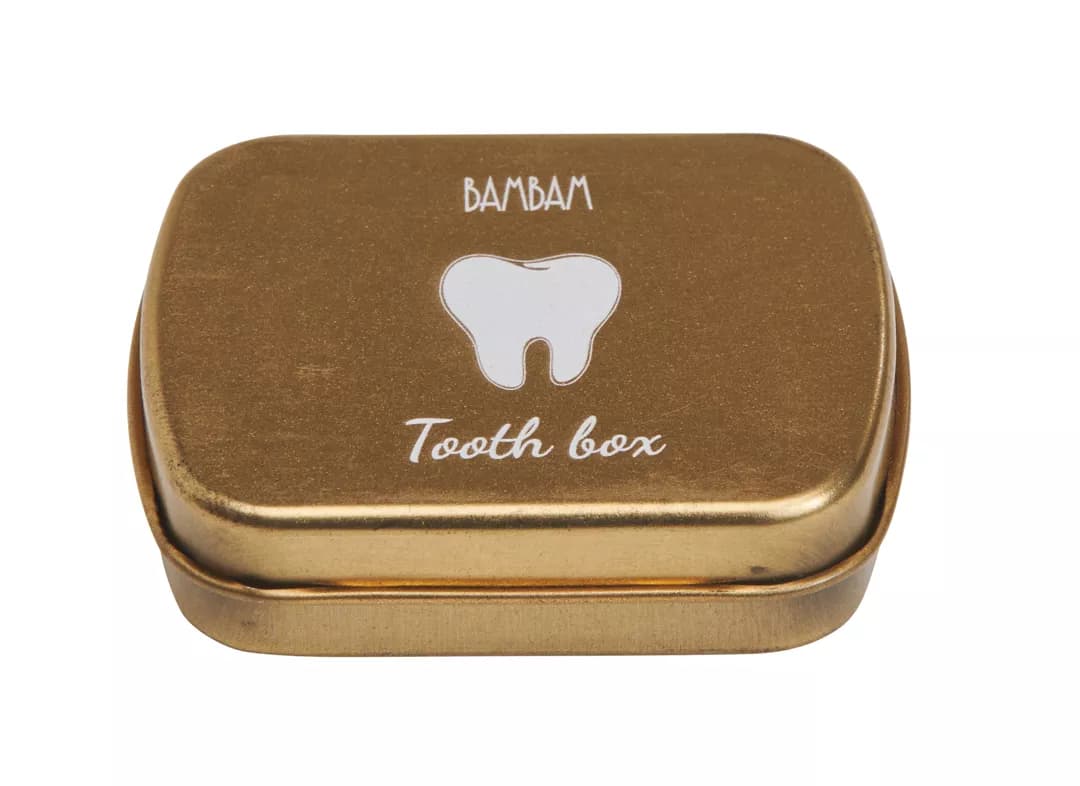 Tooth box Gold